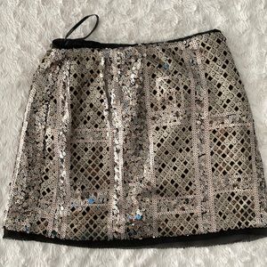 Forever21 sequined skirt, small